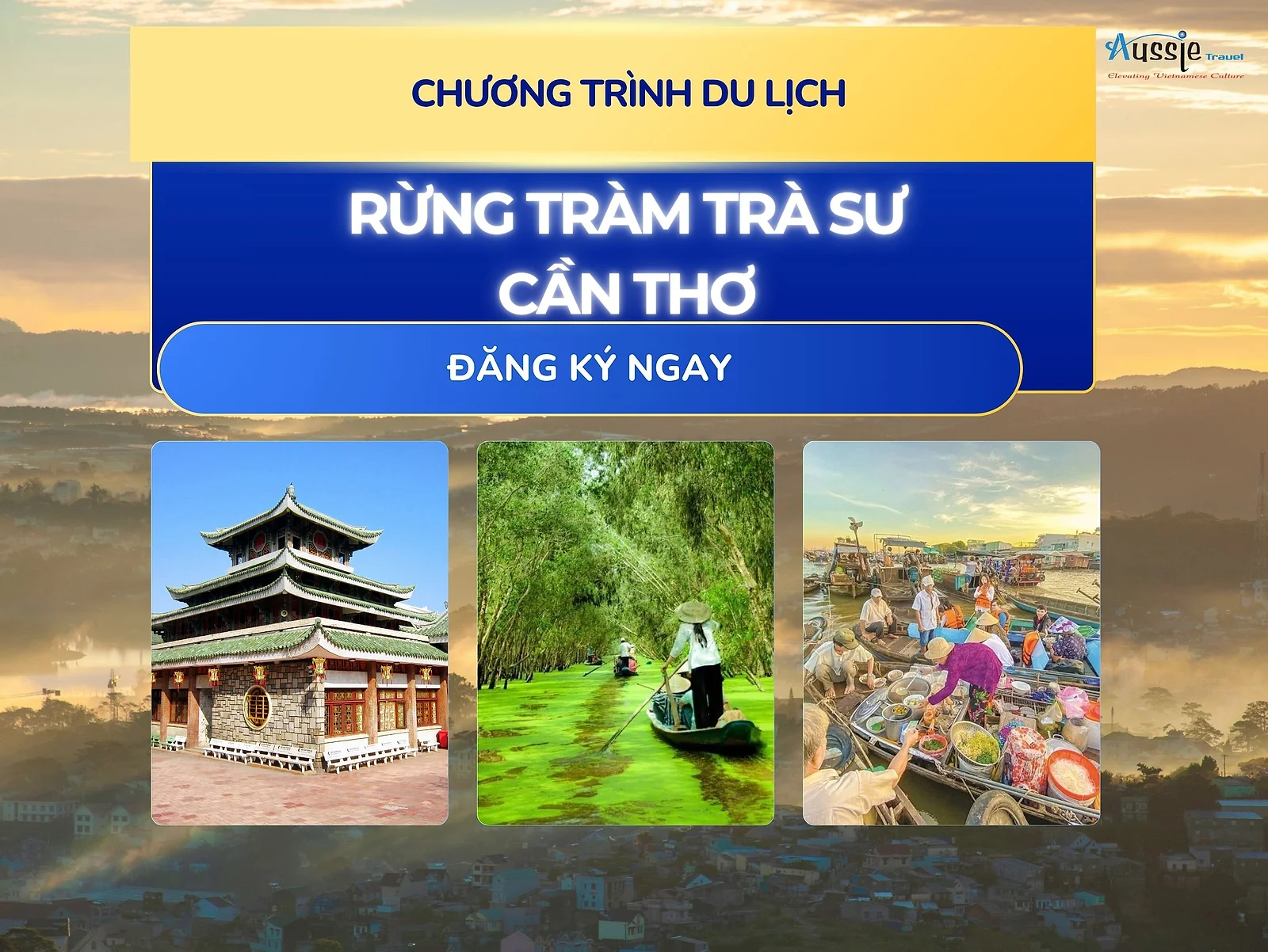 RỪNG TRÀM TRÀ SƯ – CẦN THƠ
