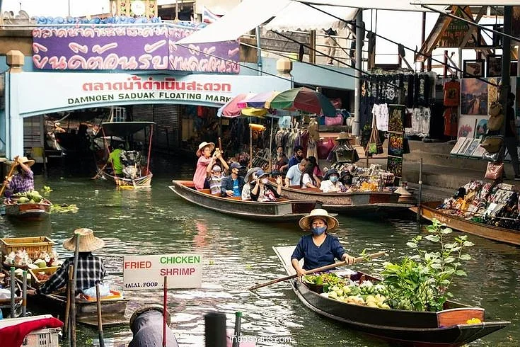 Chợ nổi & Hoàng cung